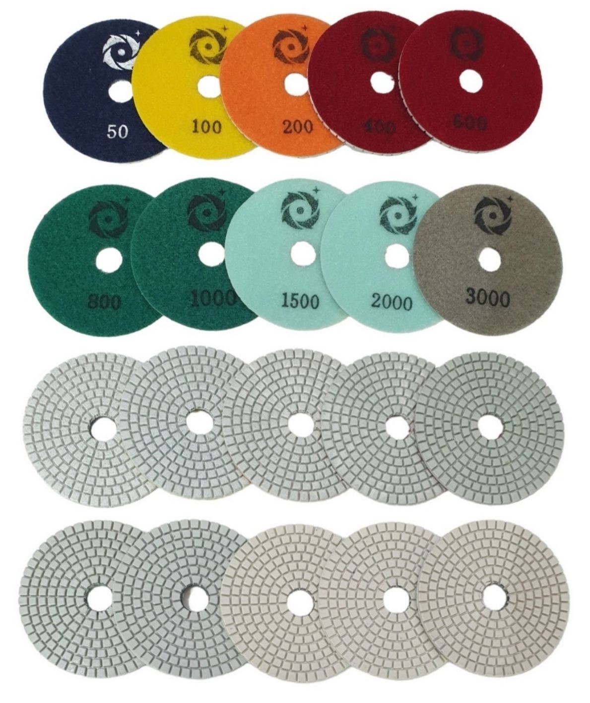 Алмазний гнучкий шліфувальний круг d 150мм №50-3000