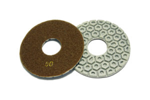 Алмазный гибкий шлифовальный круг d 125мм, гайка №50-3000